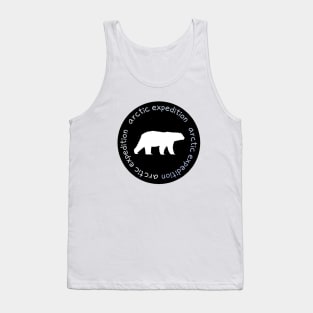 arctic expedition,polar bear Tank Top